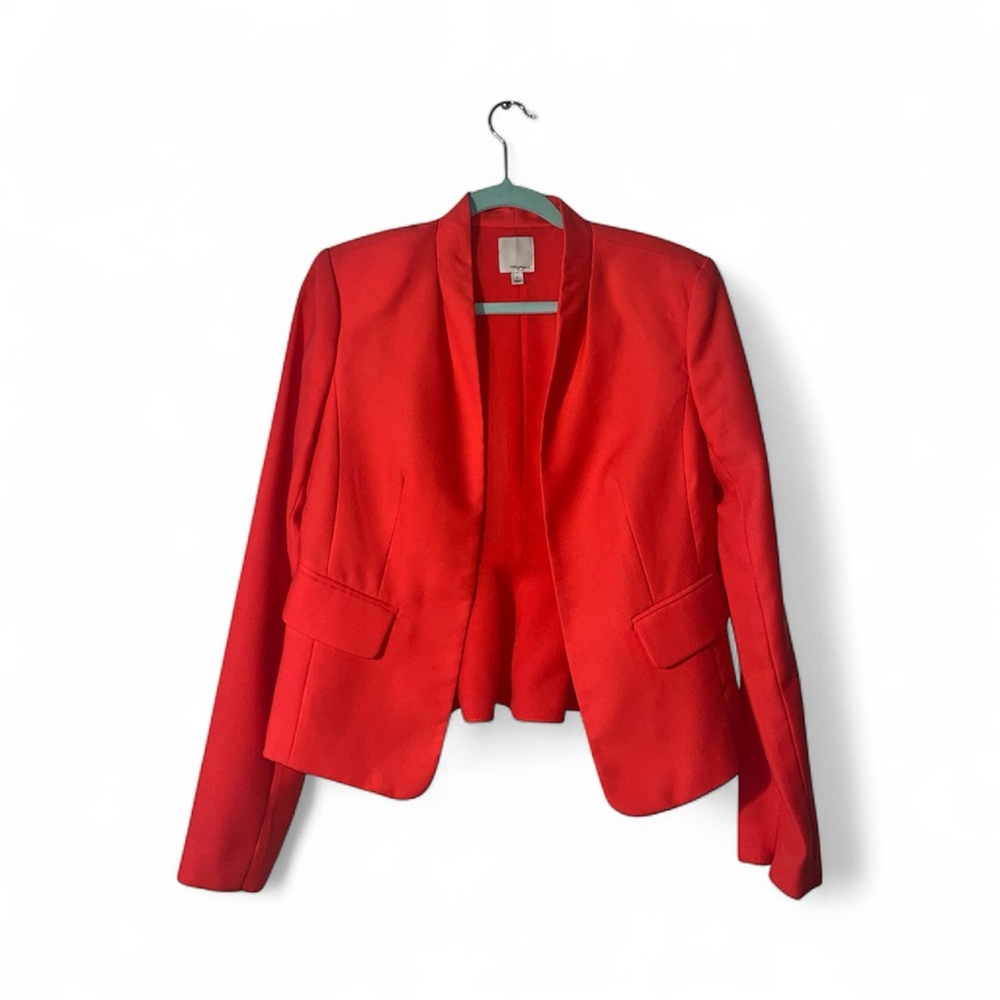 Halogen Vibrant Red Women's Blazer